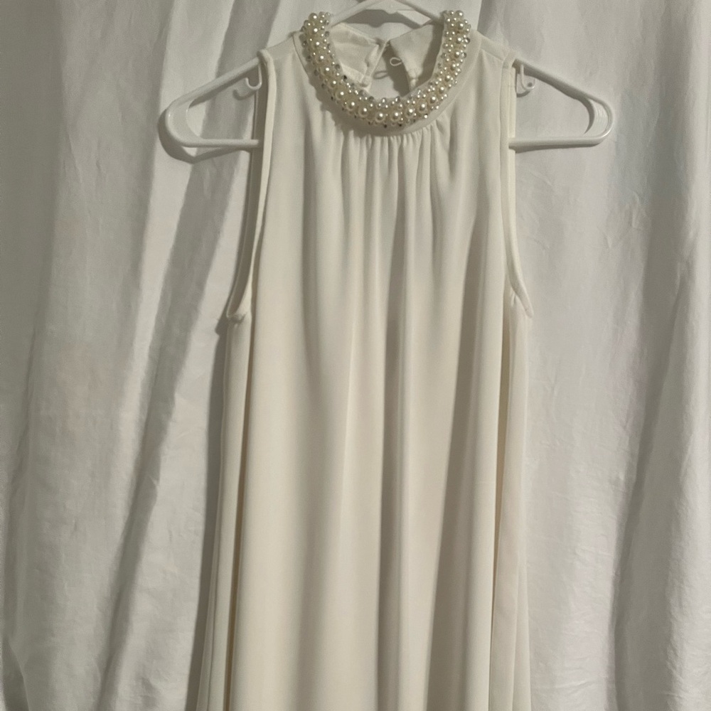 White boutique dress